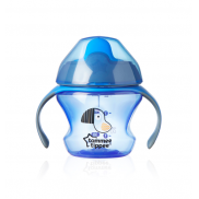 Tommee Tippee Неразливаща се чаша с мек накрайник 150ml 4m+ Tommee Tippee Неразливаща се чаша с мек накрайник 150ml 4m+